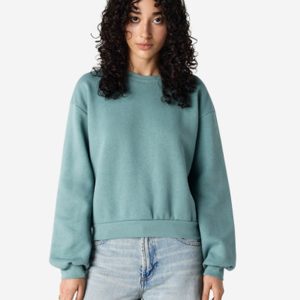 American Apparel® RF494 Boxy Cropped Crewneck